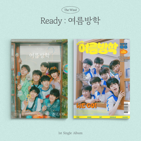 THE WIND 1ST SINGLE ALBUM 'READY : 여름방학' SET COVER
