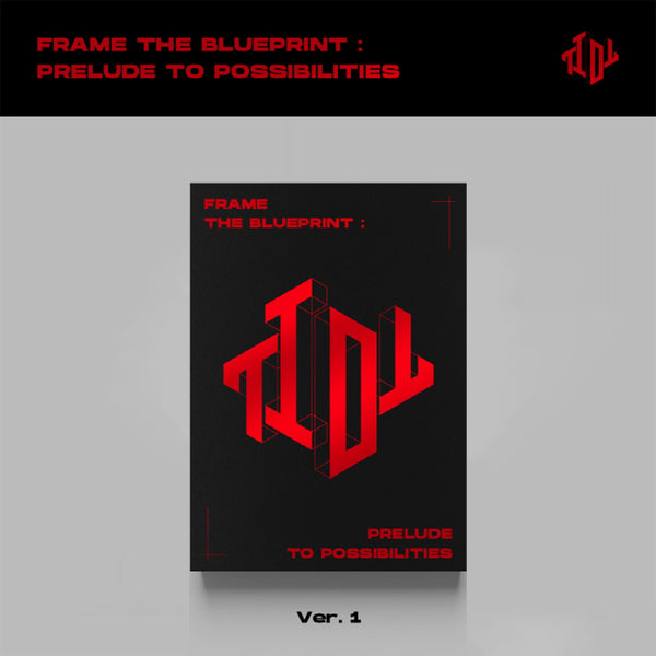 TIOT DEBUT ALBUM 'FRAME THE BLUEPRINT : PRELUDE TO POSSIBILITIES' VERSION 1 COVER