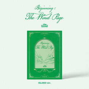 THE WIND 1ST MINI ALBUM 'BEGINNING : THE WIND PAGE' ISLAND VERSION COVER