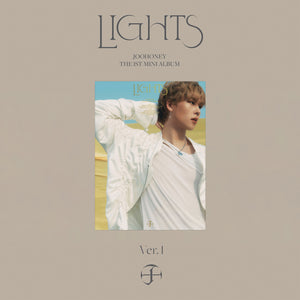 JOOHONEY 1ST MINI ALBUM 'LIGHTS' VERSION 1 COVER