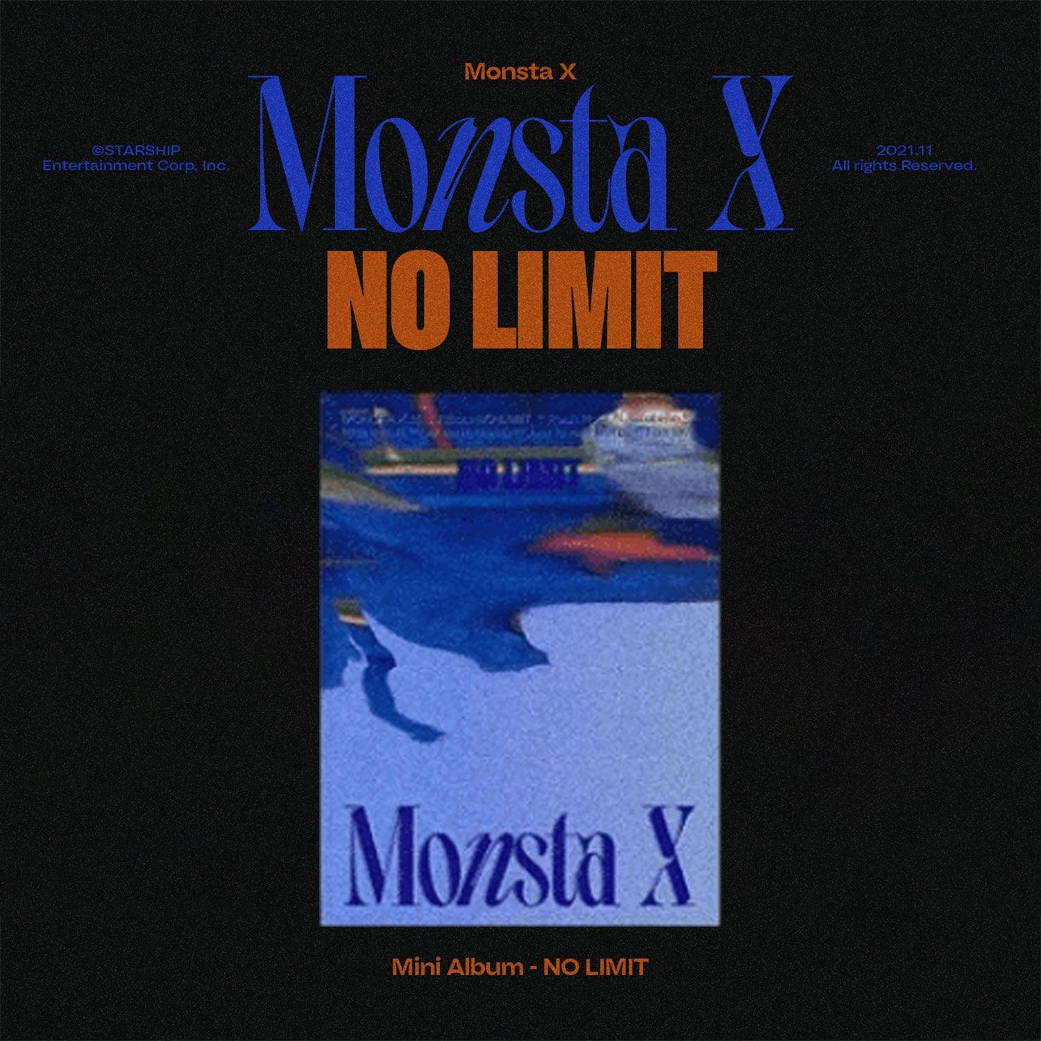 MONSTA X 10TH MINI ALBUM 'NO LIMIT' VERSION 1 COVER