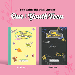 THE WIND 2ND MINI ALBUM 'OUR : YOUTHTEEN' SET COVER