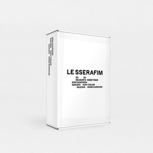 LE SSERAFIM 2024 SEASON'S GREETINGS COVER