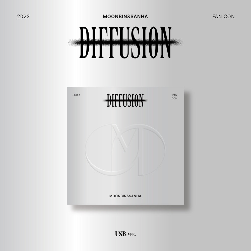 MOONBIN & SANHA 2023 FAN CON 'DIFFUSION' USB VERSION COVER