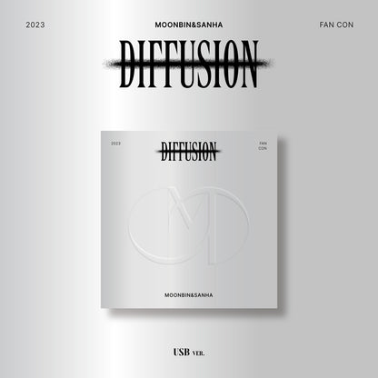 MOONBIN & SANHA 2023 FAN CON 'DIFFUSION' USB VERSION COVER