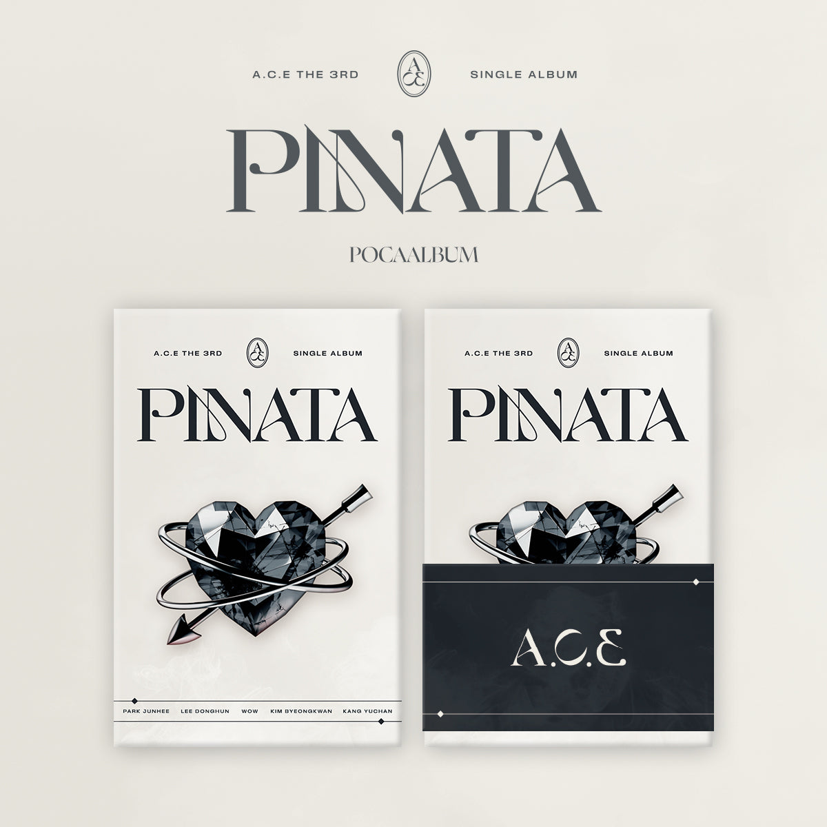 A.C.E 3RD SINGLE ALBUM 'PINATA' (POCA) COVER