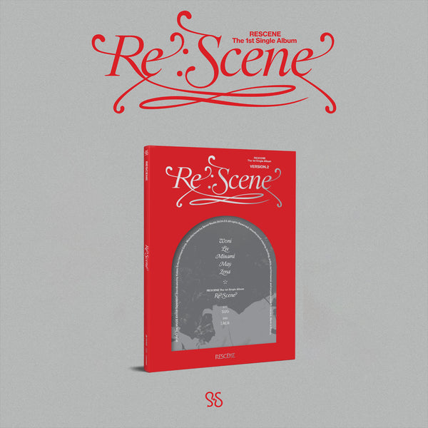 RESCENE 1ST SINGLE ALBUM 'RE:SCENE' 2 VERSION COVER