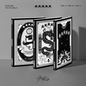 STRAY KIDS 3RD ALBUM '★★★★★ (5-STAR)' SET COVER