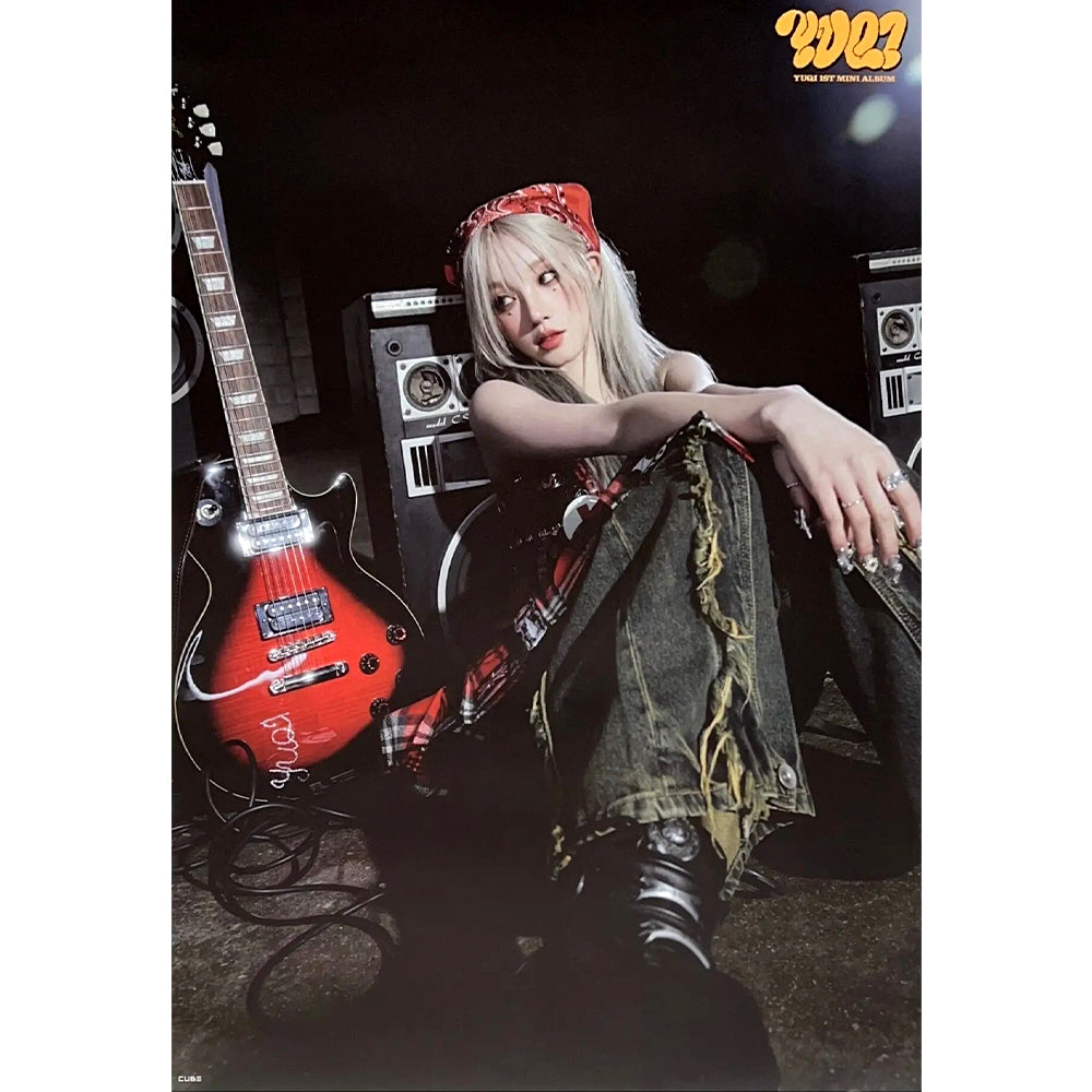 YUQI 1ST MINI ALBUM 'YUQ1' POSTER ONLY STAR C VERSION COVER