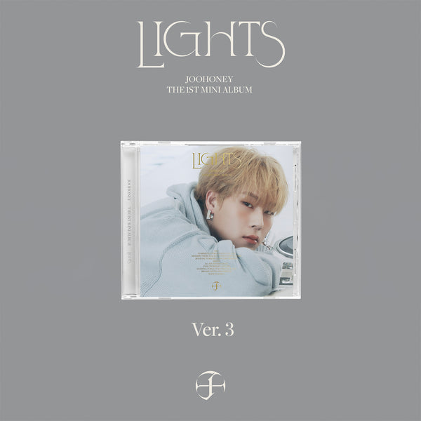 JOOHONEY 1ST MINI ALBUM 'LIGHTS' (JEWEL) VERSION 3 COVER