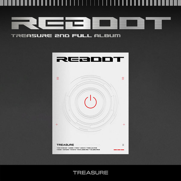 TREASURE 2ND FULL ALBUM 'REBOOT' (PHOTOBOOK) VERSION 3 COVER