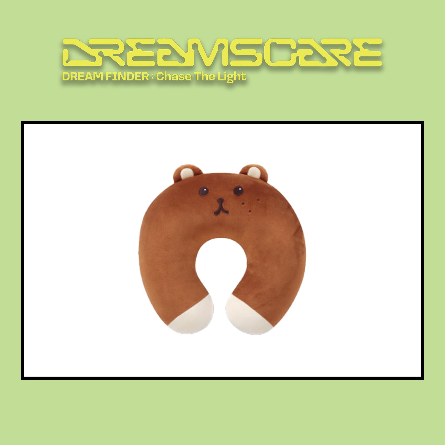 NCT DREAM OFFICIAL MERCHANDISE 'DREAM FINDER : CHASE THE LIGHT' (NECK PILLOW) HAECHAN VERSION COVER