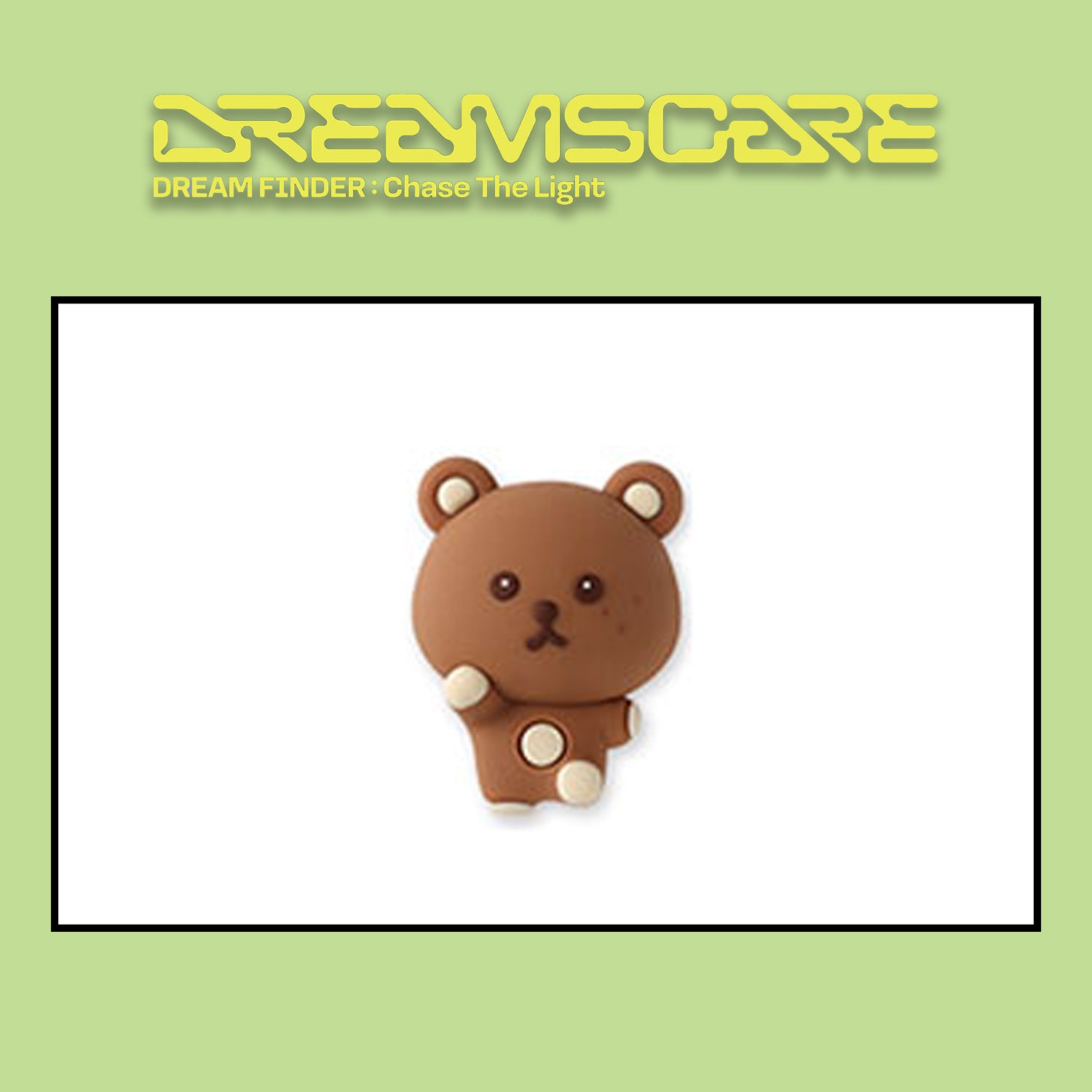 NCT DREAM OFFICIAL MERCHANDISE 'DREAM FINDER : CHASE THE LIGHT' (CUSTOM PIN) HAECHAN VERSION COVER