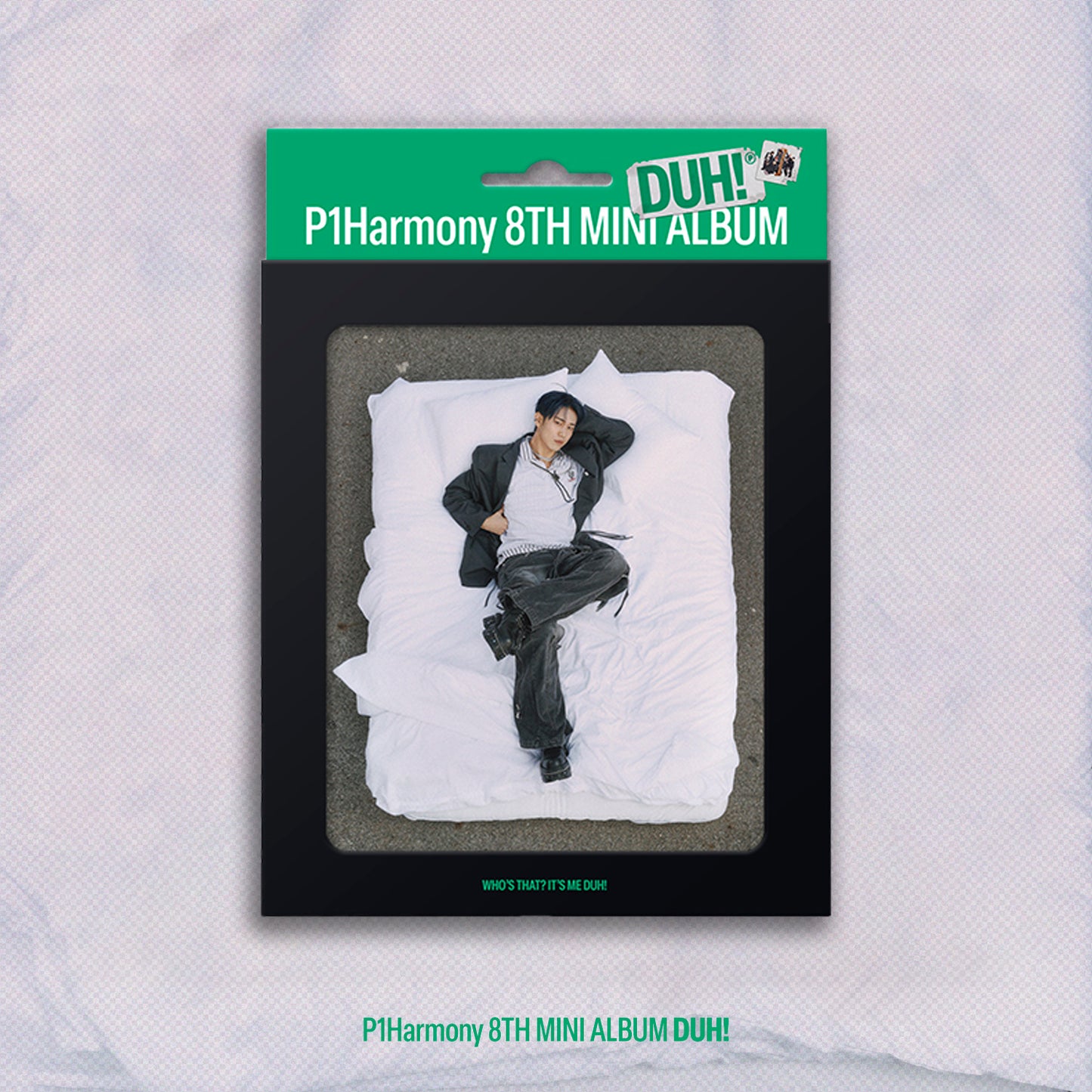 P1HARMONY 8TH MINI ALBUM 'DUH!' (COMPACT) INTAK VERSION COVER