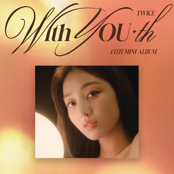TWICE 13TH MINI ALBUM 'WITH YOU-TH' (DIGIPACK) JIHYO VERSION COVER