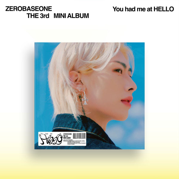 ZEROBASEONE (ZB1) 3RD MINI ALBUM 'YOU HAD ME AT HELLO' (DIGIPACK) RICKY VERSION COVER