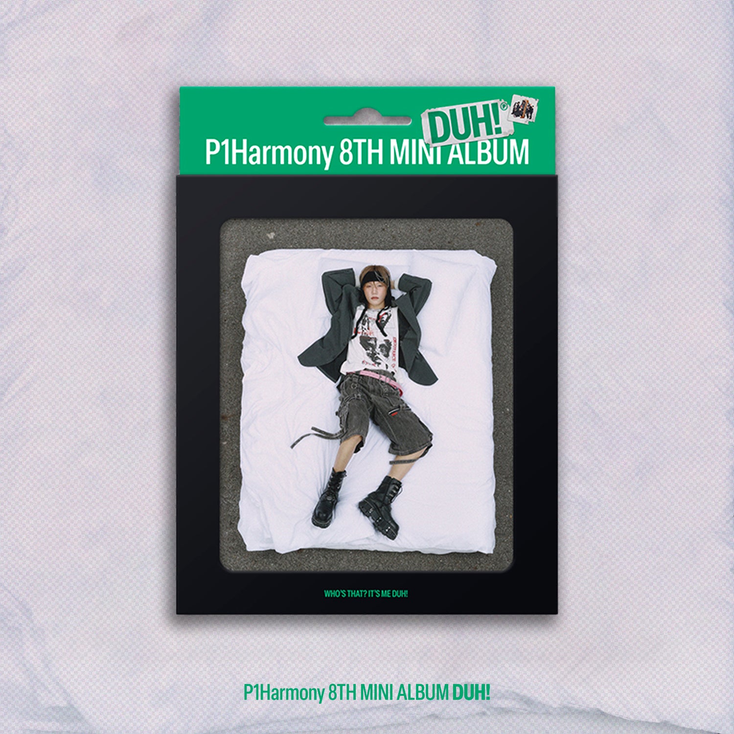 P1HARMONY 8TH MINI ALBUM 'DUH!' (COMPACT) JONGSEOB VERSION COVER