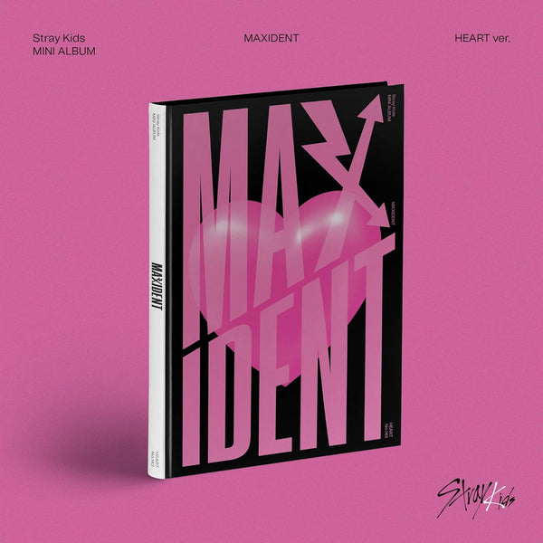 STRAY KIDS MINI ALBUM 'MAXIDENT' HEART VERSION COVER