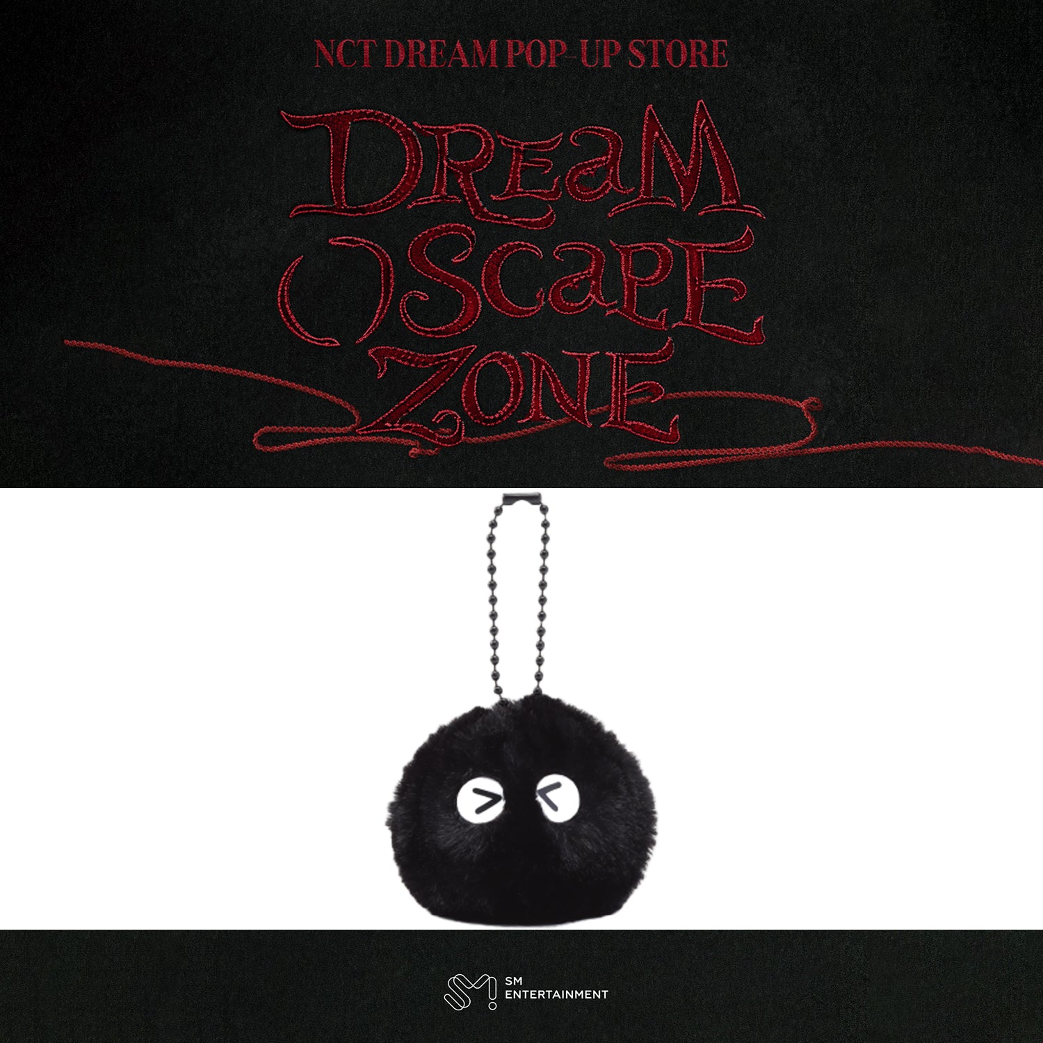 NCT DREAM 2024 POP-UP DIRTY SMOOTH DANJI KEYRING 'DREAM( )SCAPE' JISUNG VERSION COVER