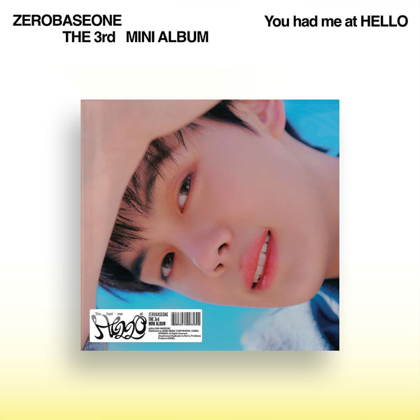 ZEROBASEONE (ZB1) 3RD MINI ALBUM 'YOU HAD ME AT HELLO' (DIGIPACK) KIM GYU VIN VERSION COVER