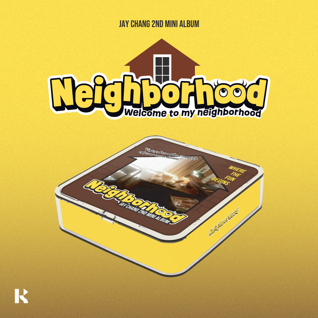 JAY CHANG 2ND MINI ALBUM 'NEIGHBORHOOD' (KIHNO KIT) COVER