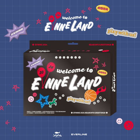 EVNNE 2024 SEASON'S GREETINGS 'WELCOME TO EVNNE LAND' COVER