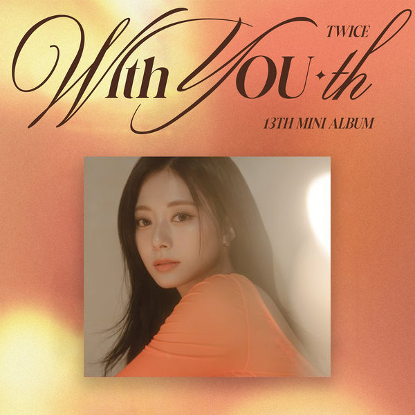 TWICE 13TH MINI ALBUM 'WITH YOU-TH' (DIGIPACK) TZUYU VERSION COVER
