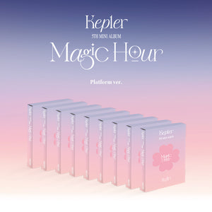 KEP1ER 5TH MINI ALBUM 'MAGIC HOUR' (PLATFORM) COVER
