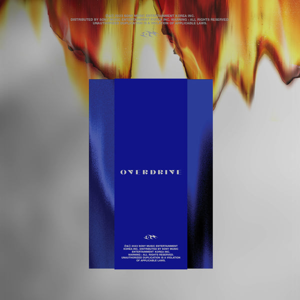 I.M EP ALBUM 'OVERDRIVE' (POCA) BLUE VERSION COVER
