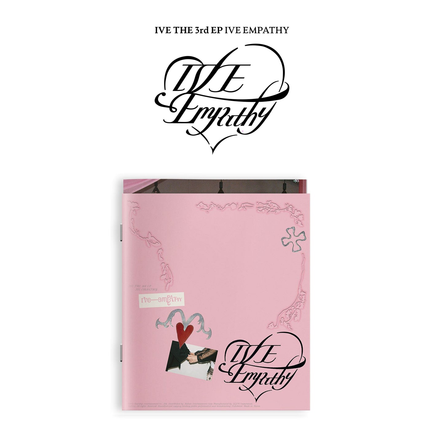 IVE 3RD EP ALBUM 'IVE EMPATHY' AND US VERSION COVER