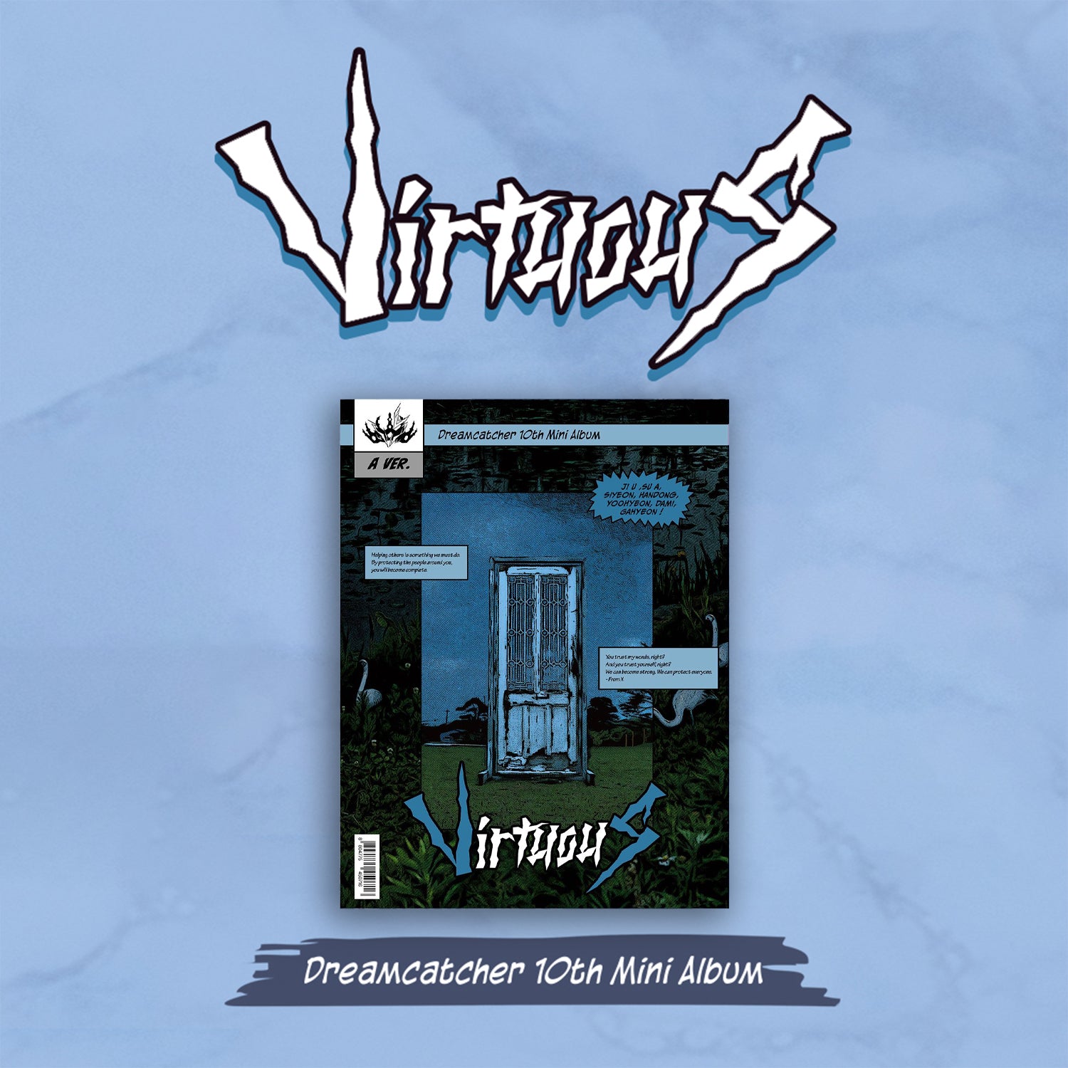 DREAMCATCHER 10TH MINI ALBUM 'VIRTUOUS' A VERSION COVER
