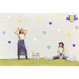 MAMAMOO+ 1ST MINI ALBUM 'TWO RABBITS' POSTER ONLY A VERSION COVER