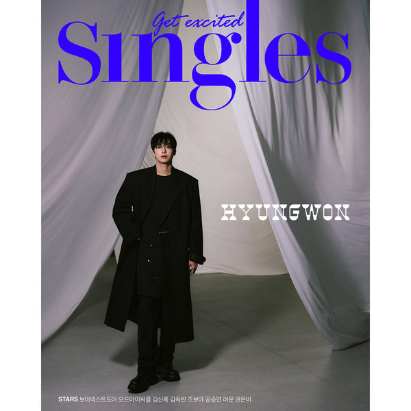 SINGLES 'SEPTEMBER 2023 - HYUNGWON (MONSTA X)' A VERSION COVER