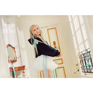 MOON BYUL 1ST FULL ALBUM 'STARLIT OF MUSE' POSTER ONLY A VERSION COVER