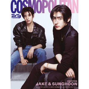 COSMOPOLITAN 'SEPTEMBER 2023 - JAKE & SUNGHOON (ENHYPEN)' A VERSION COVER