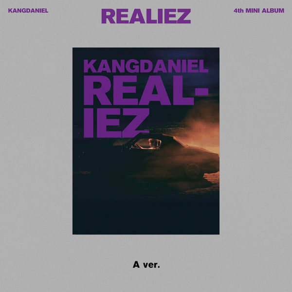 KANG DANIEL 4TH MINI ALBUM 'REALIEZ' A VERSION COVER