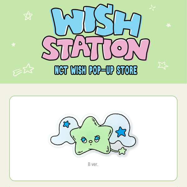 NCT WISH POP-UP GRIPTOK 'WISH STATION' B VERSION COVER