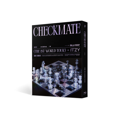ITZY 2022 THE 1ST WORLD TOUR IN SEOUL 'CHECKMATE' (BLU-RAY) COVER