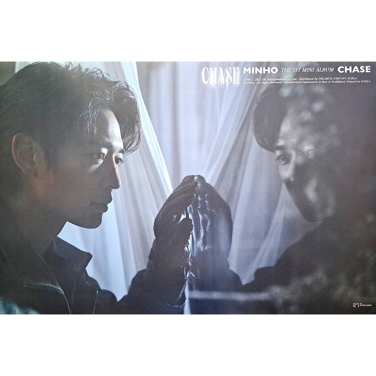 MINHO (SHINEE) 1ST MINI ALBUM 'CHASE' POSTER ONLY BEGINNING 1 VERSION COVER