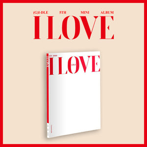 (G)I-DLE 5TH MINI ALBUM 'I LOVE' BORN VERSION COVER