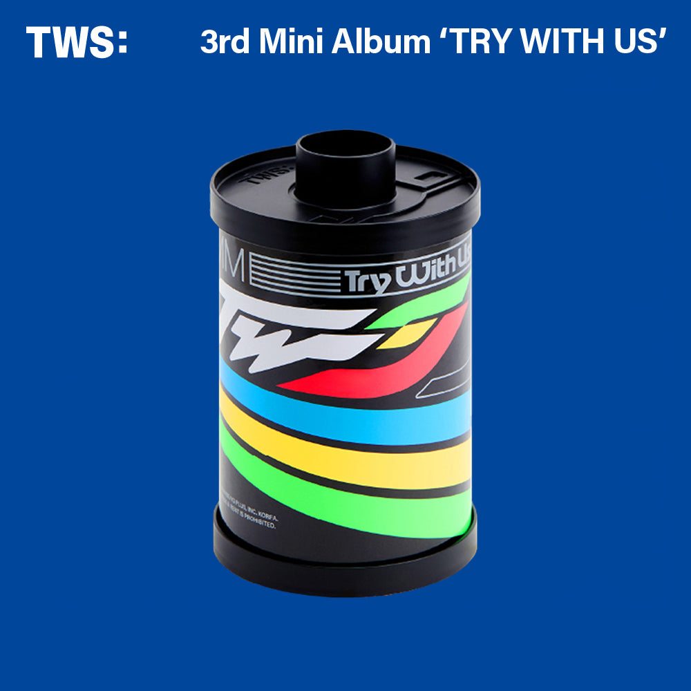 TWS 3RD MINI ALBUM 'TRY WITH US' BOY VERSION COVER