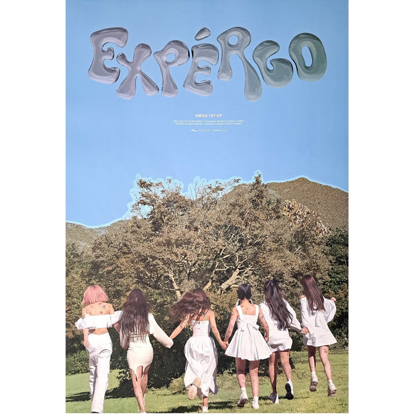 NMIXX 1ST EP ALBUM 'EXPÉRGO' POSTER ONLY B VERSION PHOTO CONCEPT 2 COVER