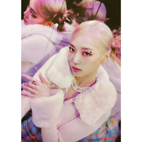 YEEUN (CLC) 1ST SINGLE ALBUM 'THE BEGINNING' POSTER ONLY B VERSION COVER