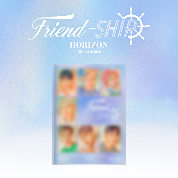 HORI7ON 1ST ALBUM 'FRIEND-SHIP' B VERSION COVER
