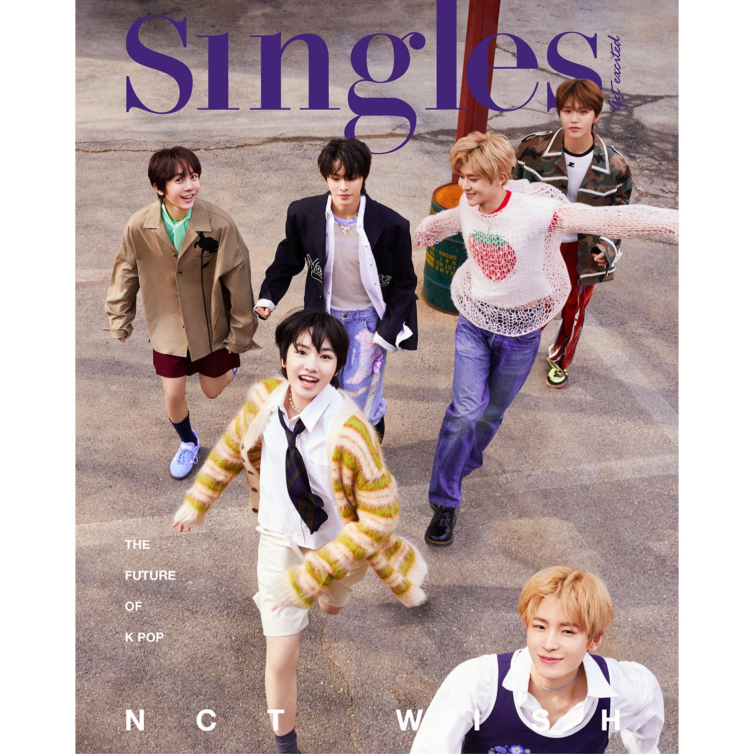 SINGLES 'MARCH 2024 - NCT WISH' B VERSION COVER