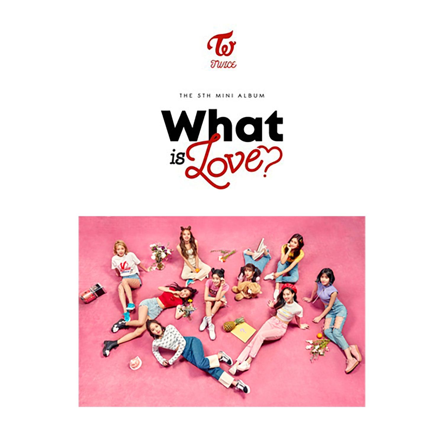 TWICE 5TH MINI ALBUM 'WHAT IS LOVE?' A VERSION COVER