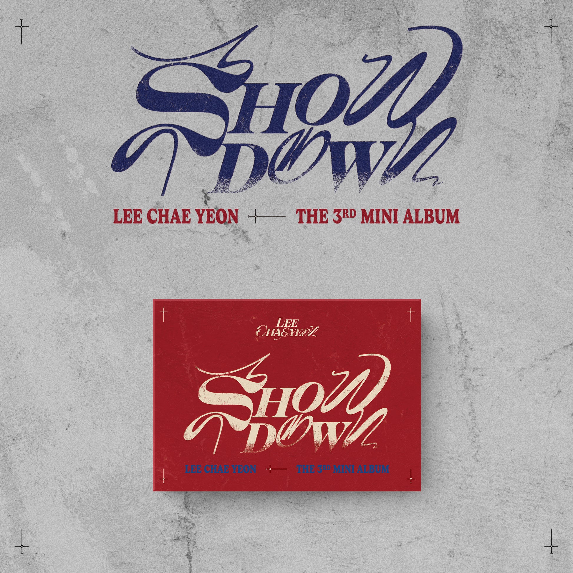 LEE CHAEYEON 3RD MINI ALBUM 'SHOWDOWN' (POCA) COVER