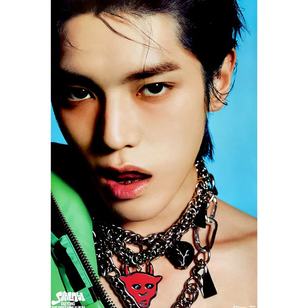 TAEYONG 1ST ALBUM 'SHALALA' POSTER ONLY COLLECTOR B VERSION COVER