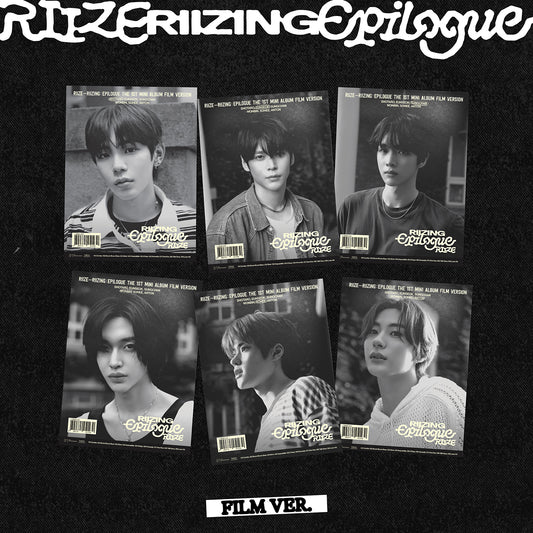 RIIZE 1ST MINI ALBUM 'RIIZING : EPILOGUE' (FILM) COVER