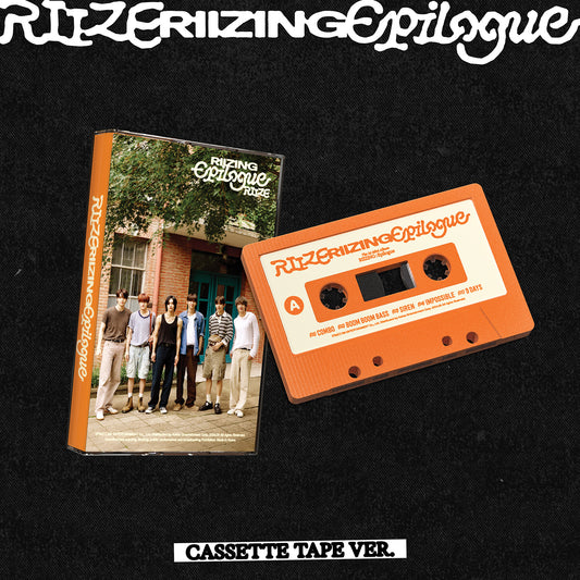 RIIZE 1ST MINI ALBUM 'RIIZING : EPILOGUE' (CASSETTE) COVER